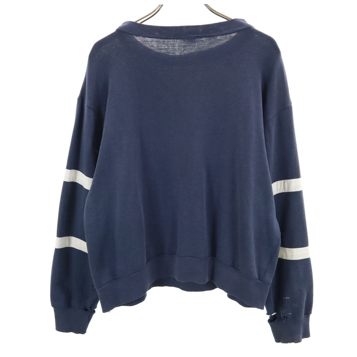 Champion チャンピオン 80s ヴィンテージ トリコタグ中期 長袖 スウェット L ブルー 二枚タグ メンズ