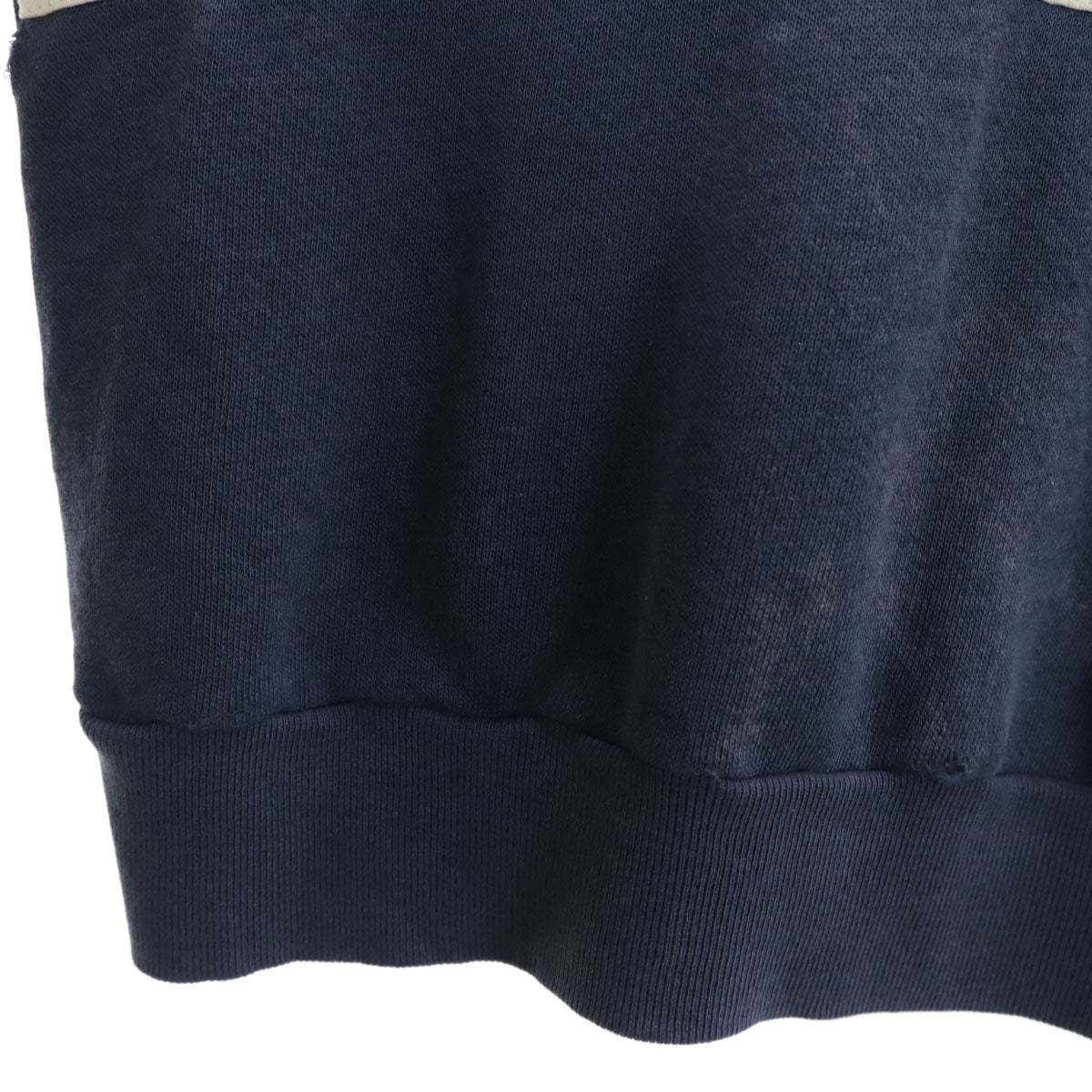 Champion チャンピオン 80s ヴィンテージ トリコタグ中期 長袖 スウェット L ブルー 二枚タグ メンズ