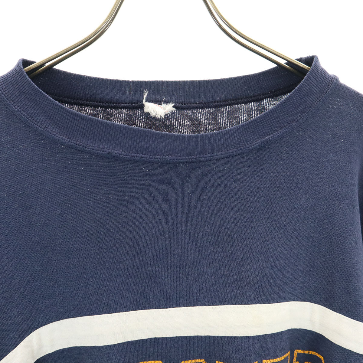 Champion チャンピオン 80s ヴィンテージ トリコタグ中期 長袖 スウェット L ブルー 二枚タグ メンズ