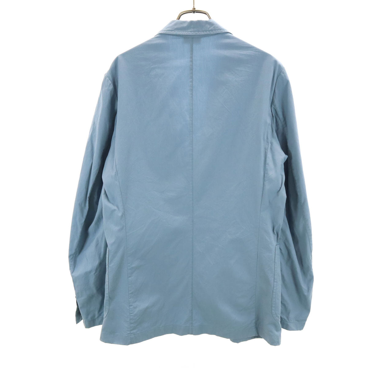 DRIES VAN NOTEN ドリスヴァンノッテン ブルガリア製 テーラードジャケット 46 ライトブルー メンズ