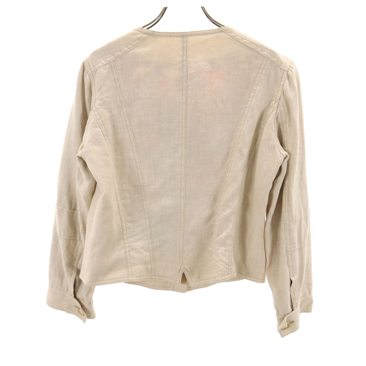 ETRO エトロ イタリア製 ジャケット 46 ベージュ レディース