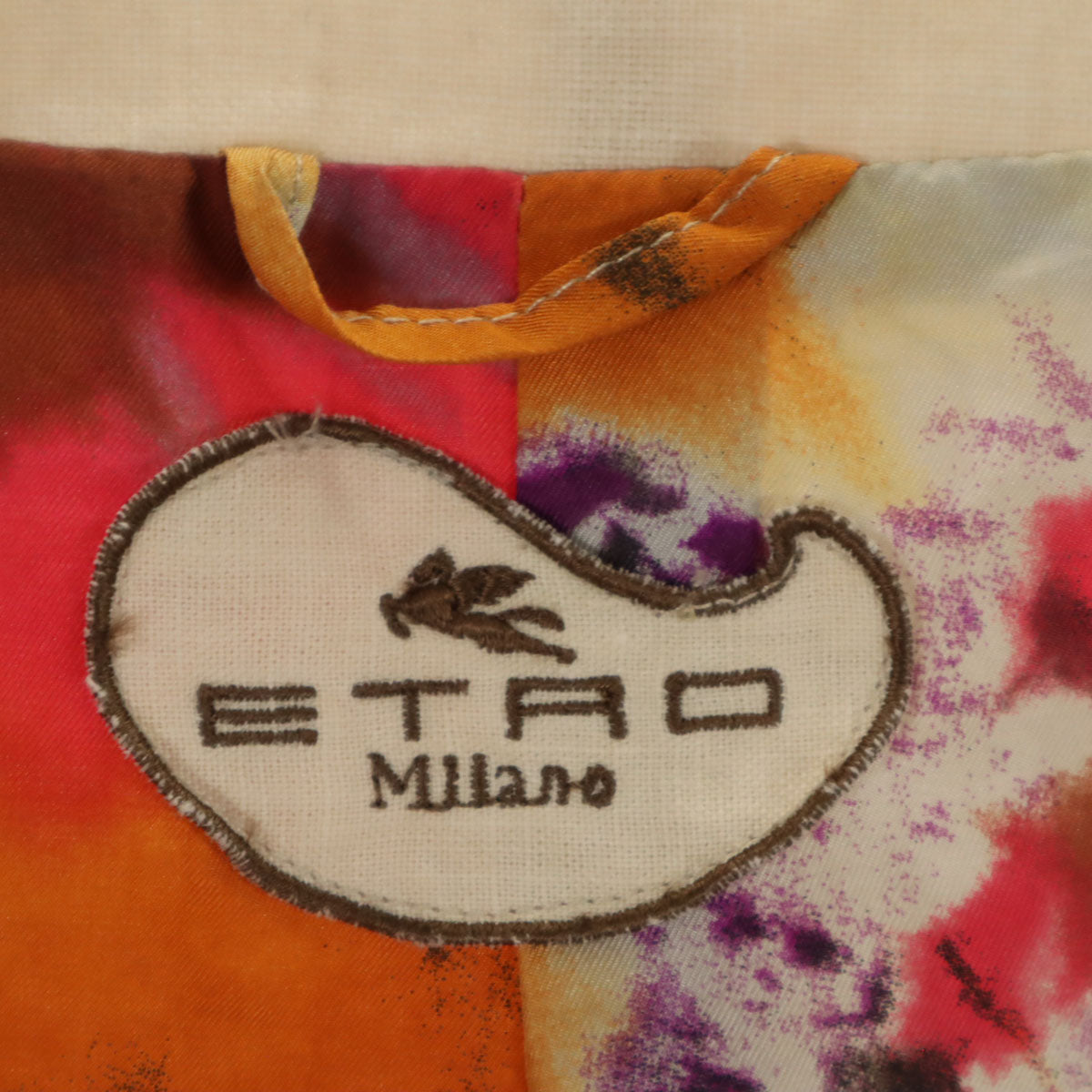 ETRO エトロ イタリア製 ジャケット 46 ベージュ レディース