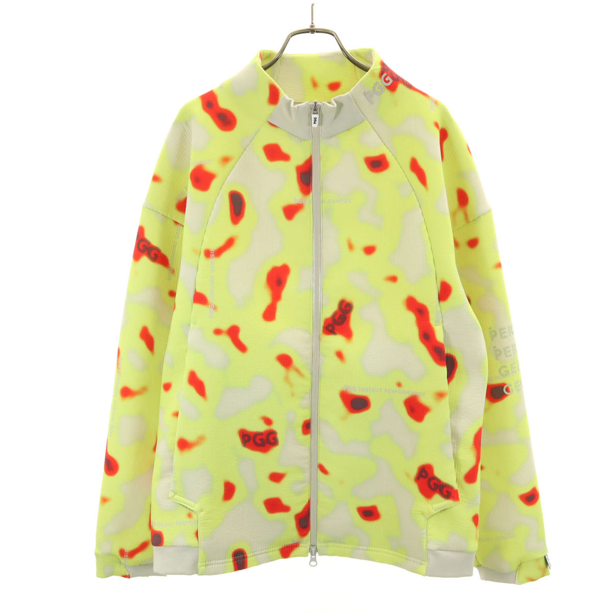 ピージージー 24SS ゴルフ サーモグラフィ ジップジャケット 5 ライトグリーン パーリーゲイツ メンズ