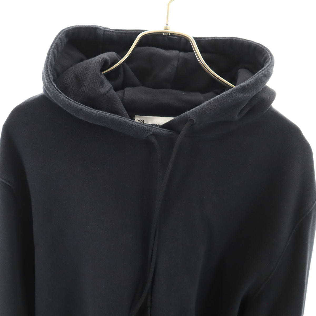 Y-3 ワイスリー 20aw バックプリント 長袖 スウェットパーカー M ブラック adidas×Yohji Yamamoto メンズ