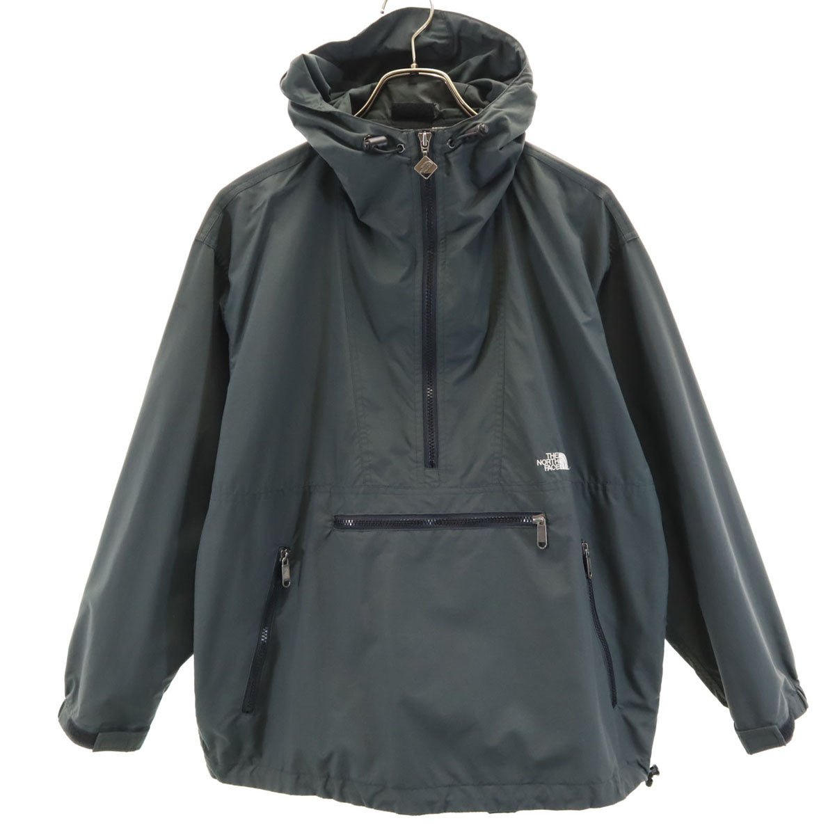 THE NORTH FACE ザノースフェイス 90s オールド 長袖 アノラックパーカー S ダークグリーン フーディー アウトドア NP-2312 メンズ