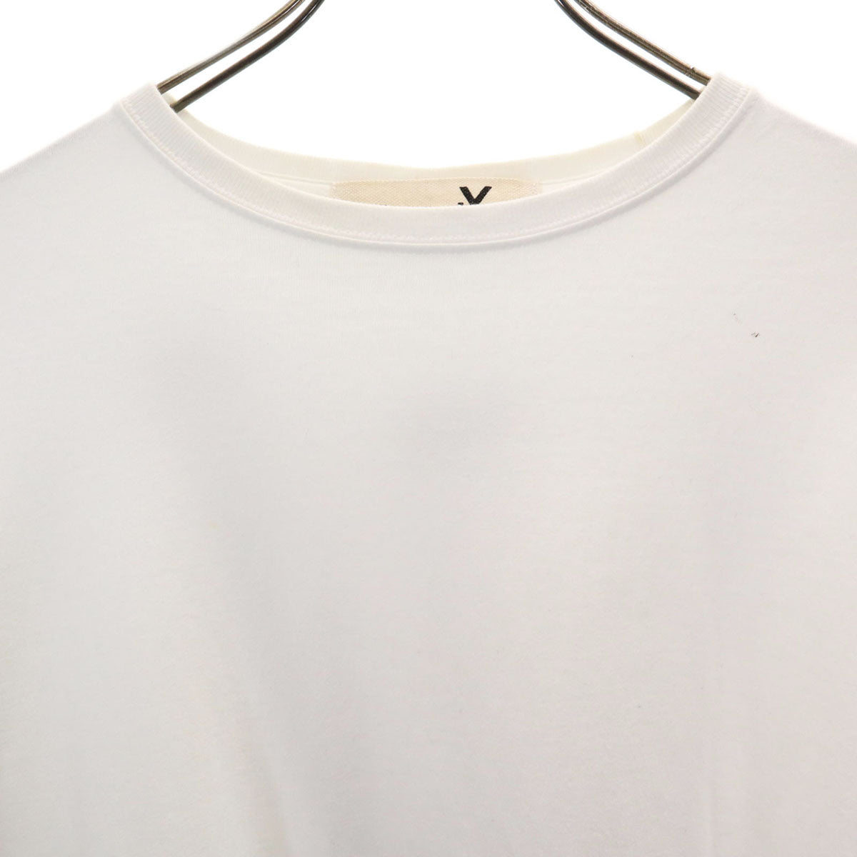 Ground Y グラウンドワイ 半袖 背面デザイン Tシャツ 4 ホワイト メンズ