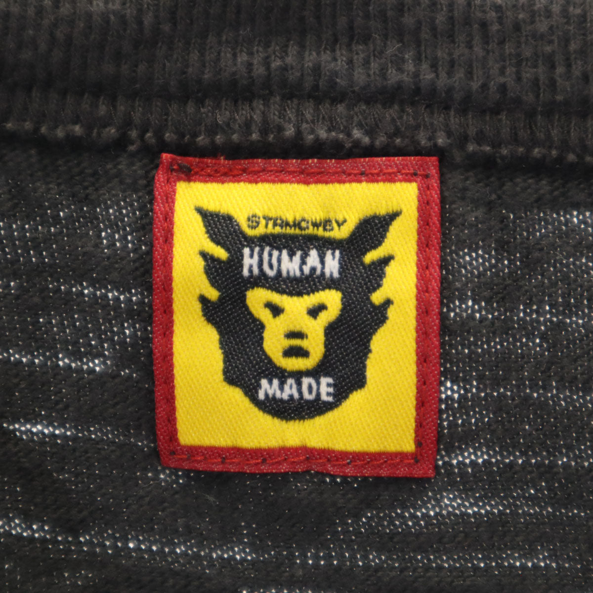 HUMAN MADE ヒューマンメイド 日本製 ダック 半袖 シングルステッチ プリント Tシャツ 2XL ブラック メンズ