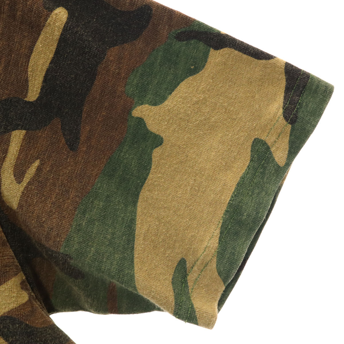 Supreme シュプリーム 14SS カモフラージュ柄 半袖 ポケット Tシャツ M カーキ メンズ