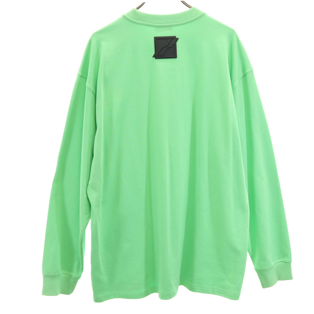 ウェルダン 長袖 Tシャツ M 黄緑 ロンT メンズ