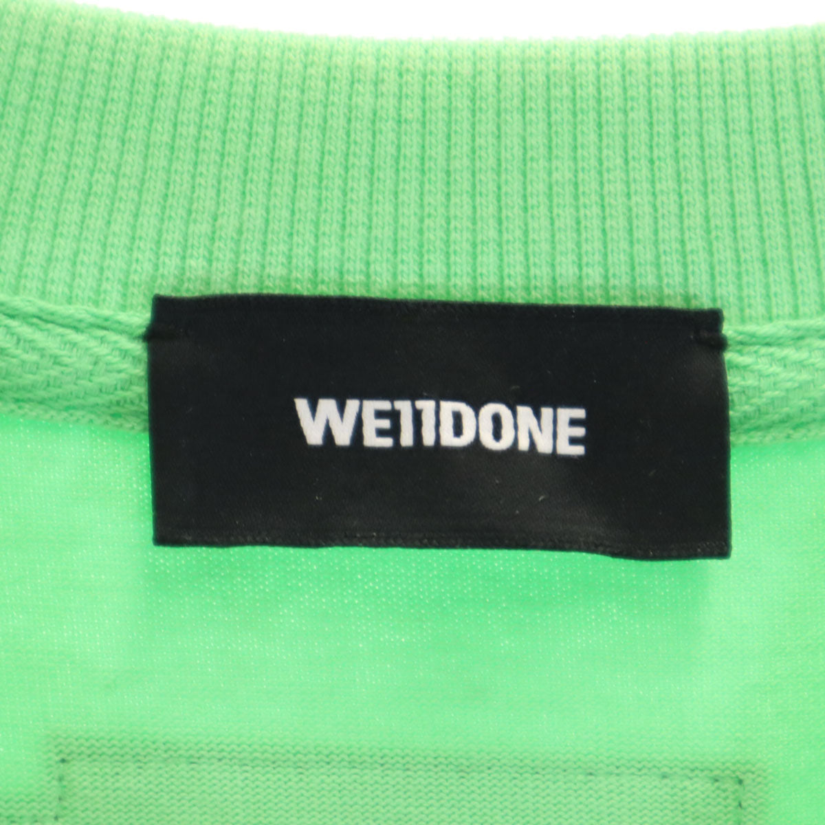ウェルダン 長袖 Tシャツ M 黄緑 ロンT メンズ