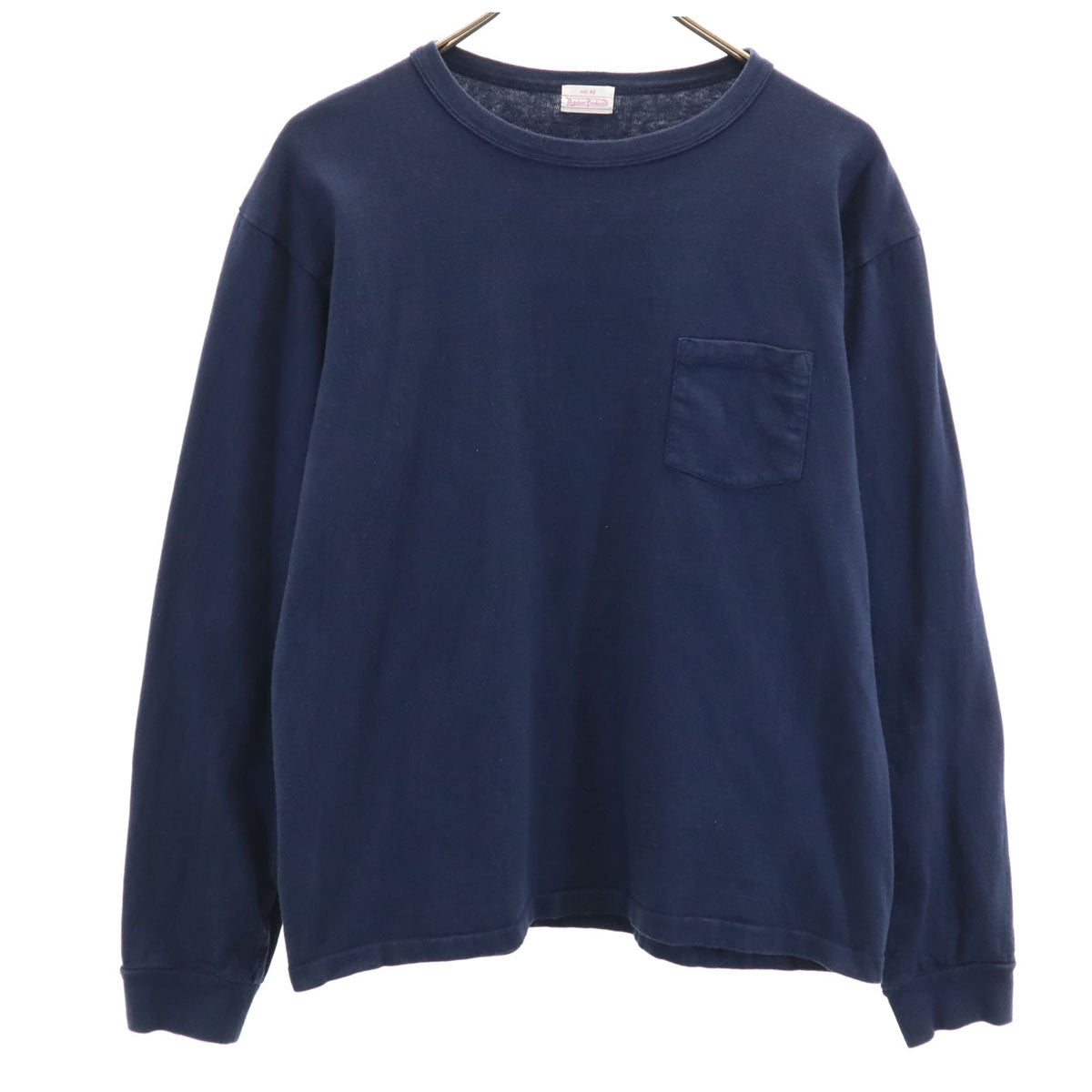 BUTCHER PRODUCTS ブッチャープロダクツ 長袖 Tシャツ 42 ネイビー ロンT メンズ