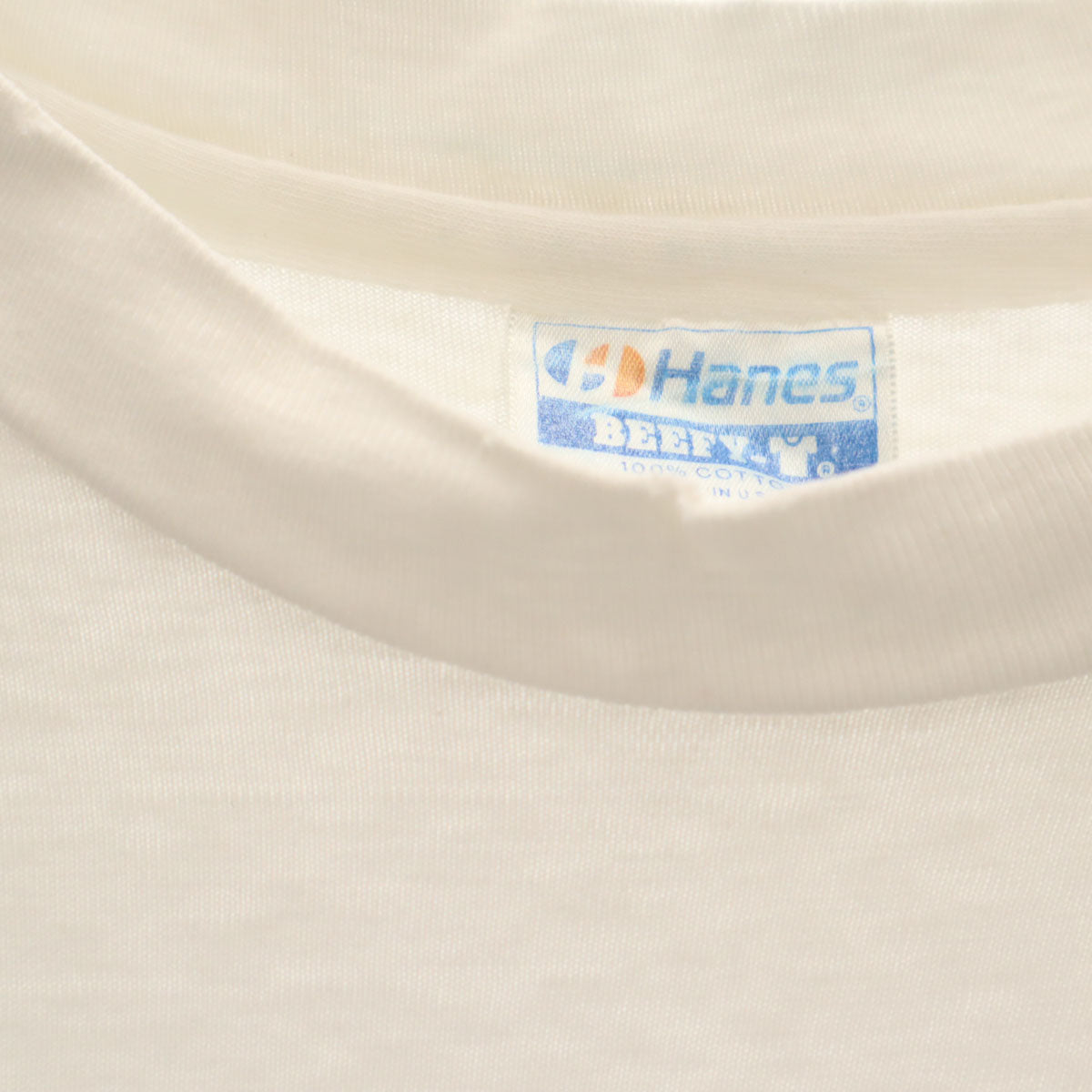 Hanes ヘインズ 80s 90s オールド USA製 漫画 半袖 シングルステッチ コミック Tシャツ XL ホワイト カルビンとボッブス メンズ