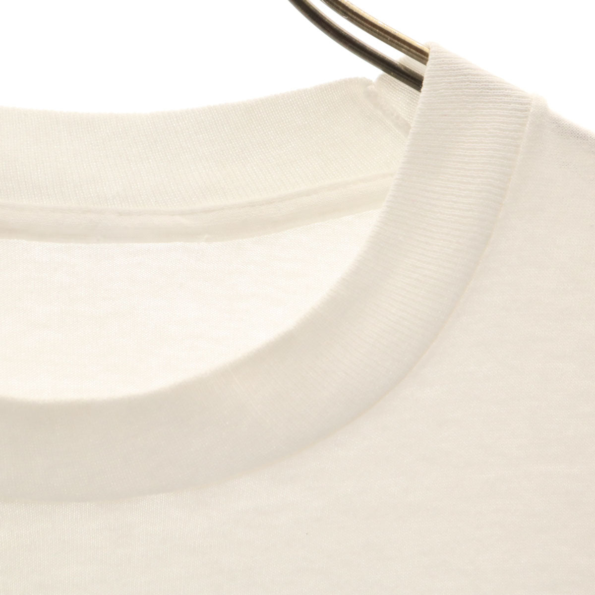 VINTAGE ヴィンテージ 80s 牛 牧場 半袖 シングルステッチ プリント Tシャツ ホワイト メンズ