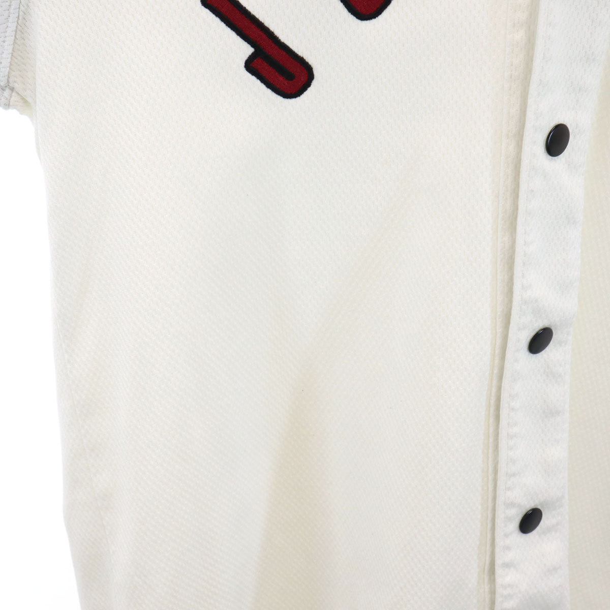 AIR JORDAN エアジョーダン 長袖 レイヤード ベースボール パーカー S ホワイト NIKE ナイキ メンズ