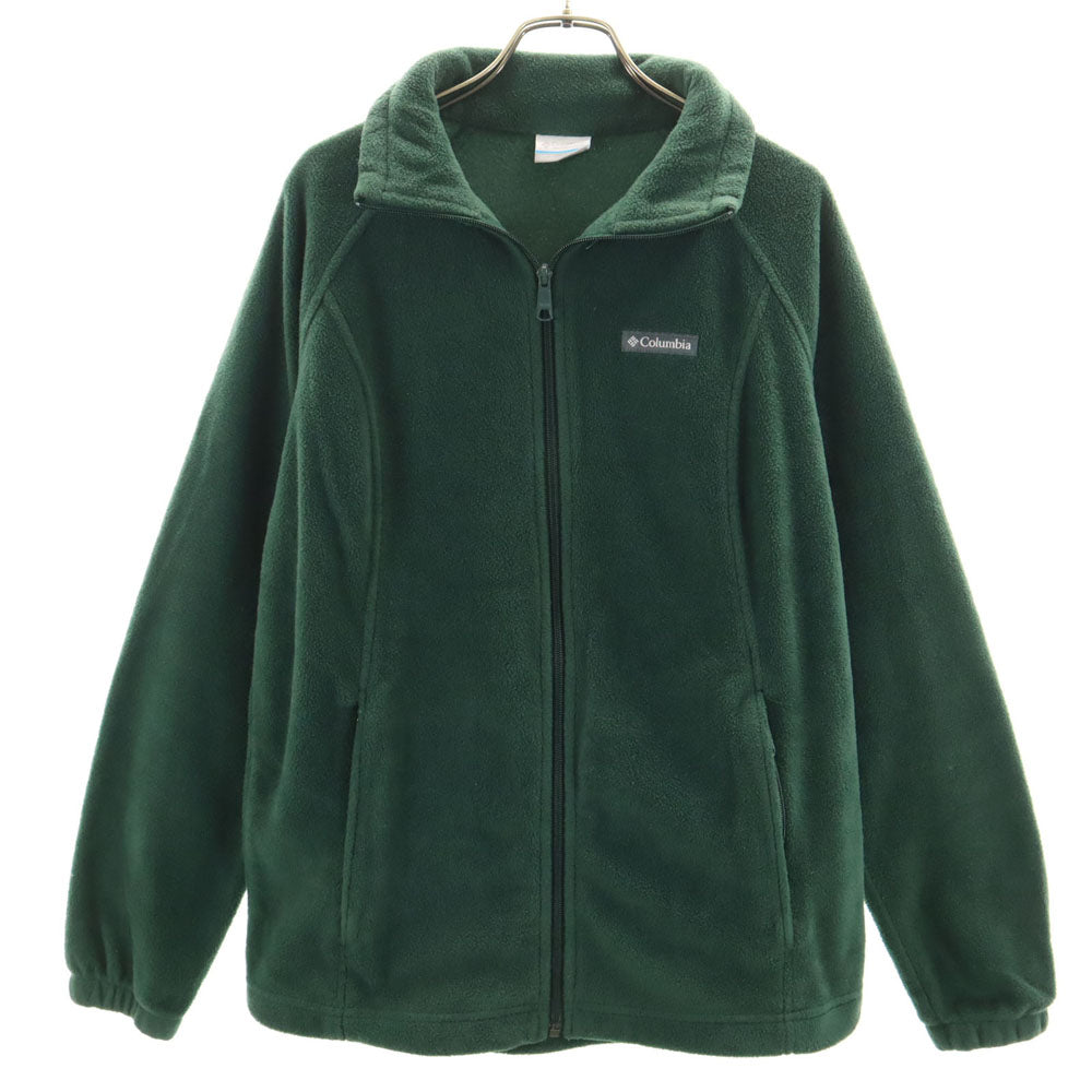 Columbia コロンビア フリースジャケット L ダークグリーン アウトドア レディース