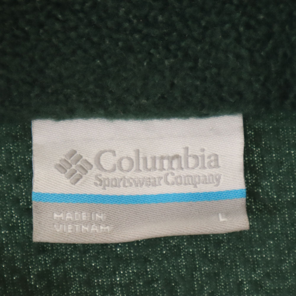 Columbia コロンビア フリースジャケット L ダークグリーン アウトドア レディース