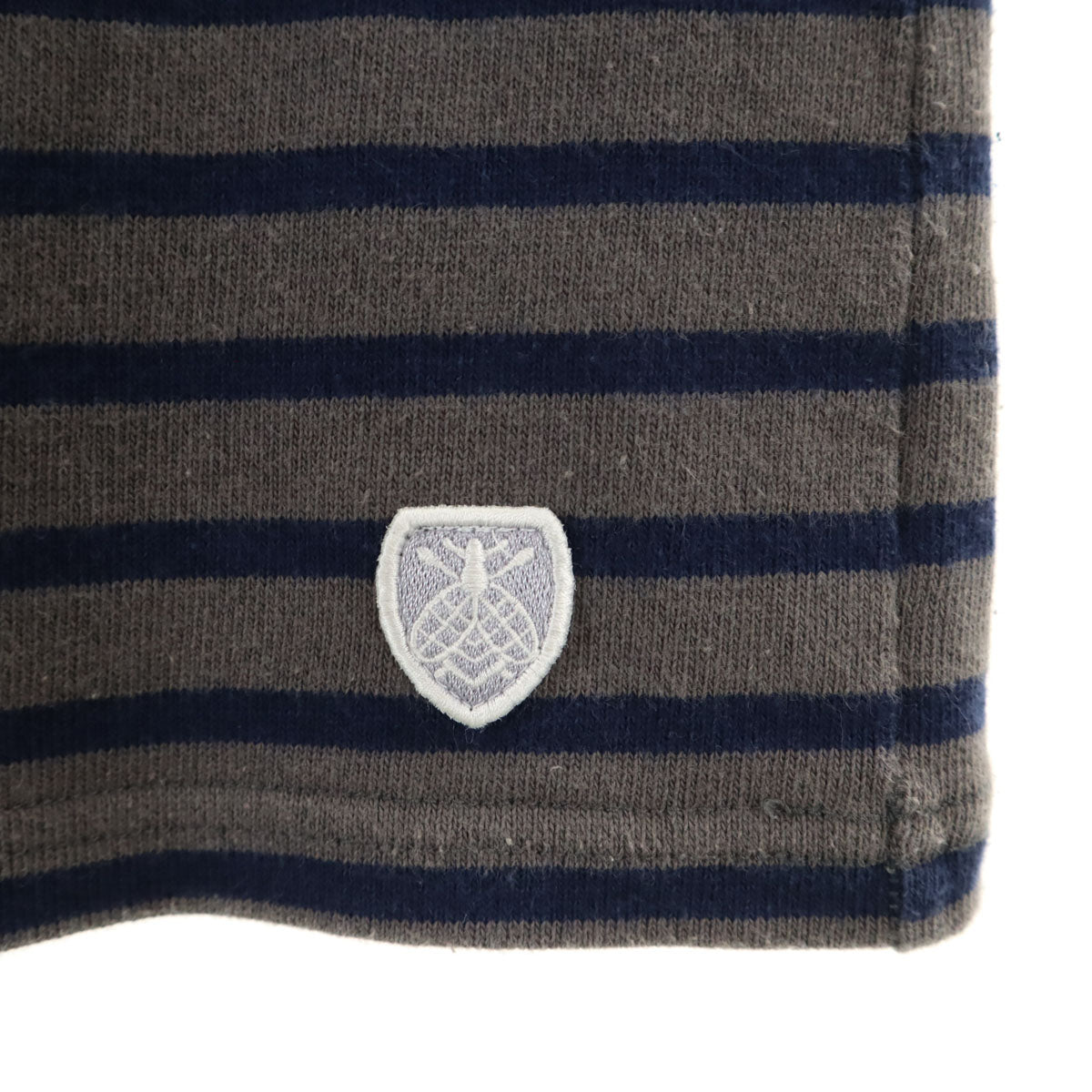 ORCIVAL オーシバル 日本製 ボーダー柄 長袖 ボートネック バスクシャツ 1 グレー系 レディース