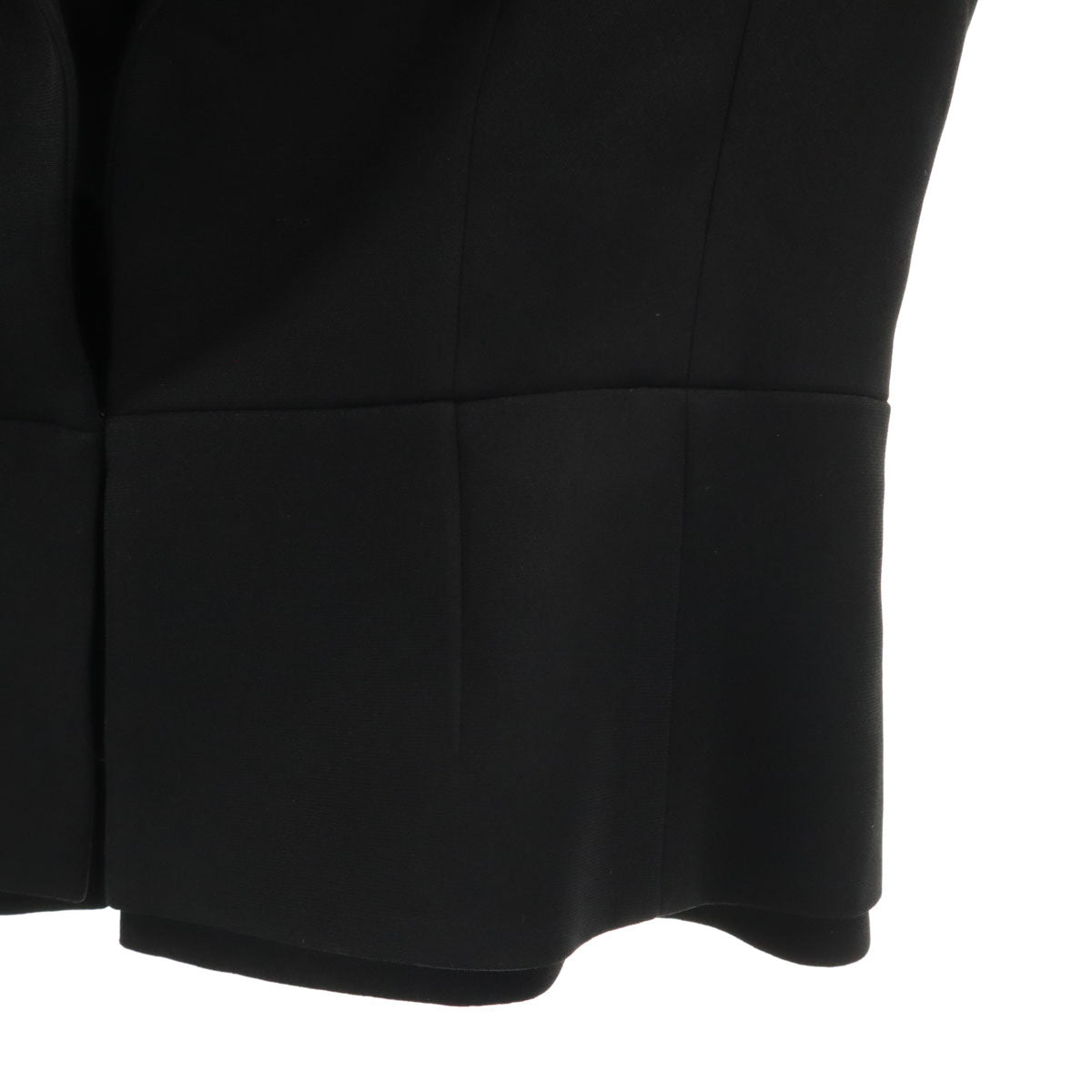 LANVIN ランバン ジャケット 38 黒 レディース