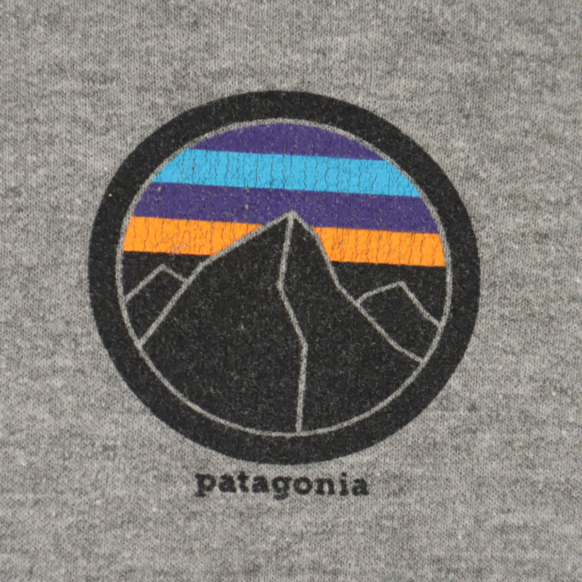 patagonia パタゴニア スウェット ジップパーカー M グレー 63000SP14 キッズ