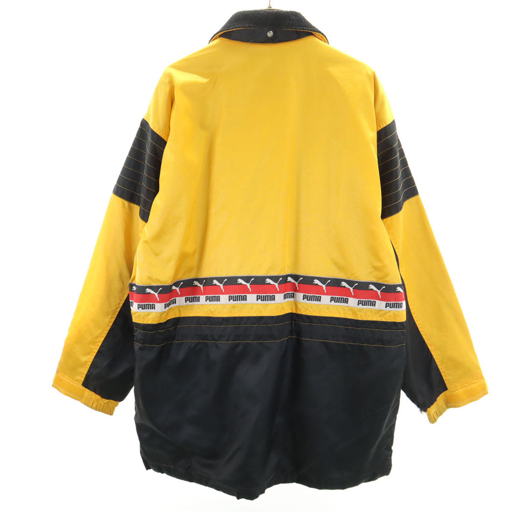 PUMA プーマ 90s オールド ヒットユニオン 中綿ジャケット M イエロー メンズ