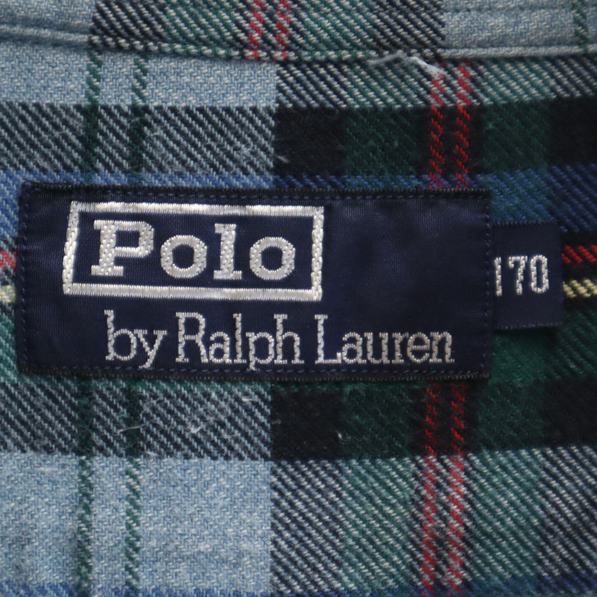 Polo by Ralph Lauren ポロバイラルフローレン 長袖 コットンシャツ 170 ブルー系 キッズ