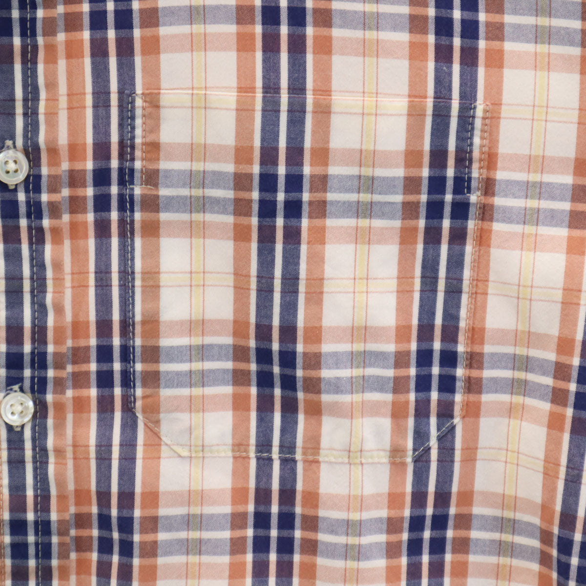 ENGINEERED GARMENTS エンジニアドガーメンツ USA製 長袖 コットンシャツ S ブルー系 メンズ