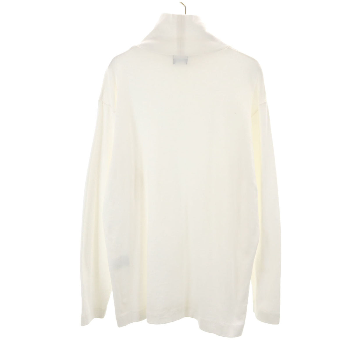 green label relaxing グリーンレーベルリラクシング 長袖 ハイネック カットソー M ホワイト メンズ