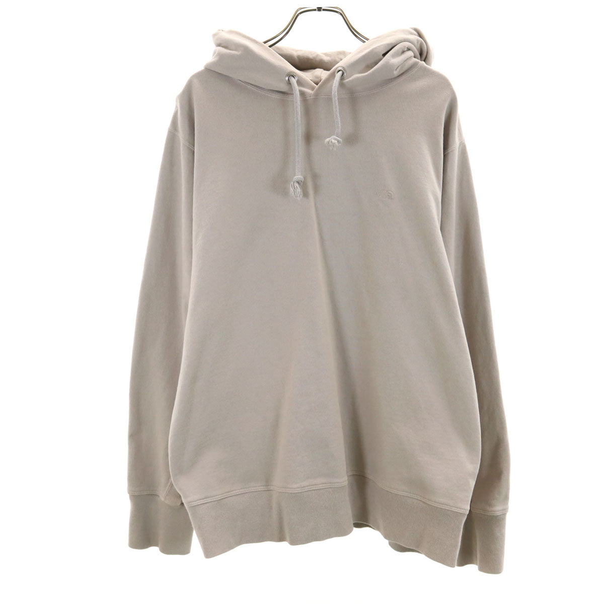 THE NORTH FACE ノースフェイス 日本製 パープルレーベル 長袖 10oz スウェットパーカー M グレージュ アウトドア NT6902N メンズ