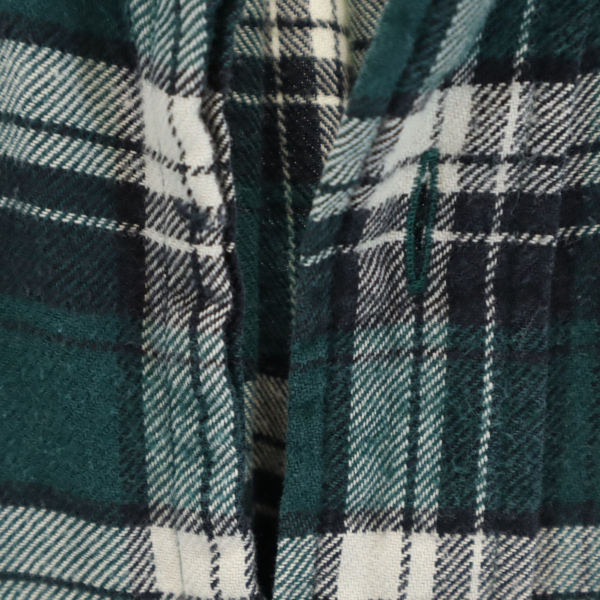 POLO SPORT RALPH LAUREN ポロスポーツラルフローレン チェック柄 長袖 コットンネル ボタンダウンシャツ 170 深緑 キッズ