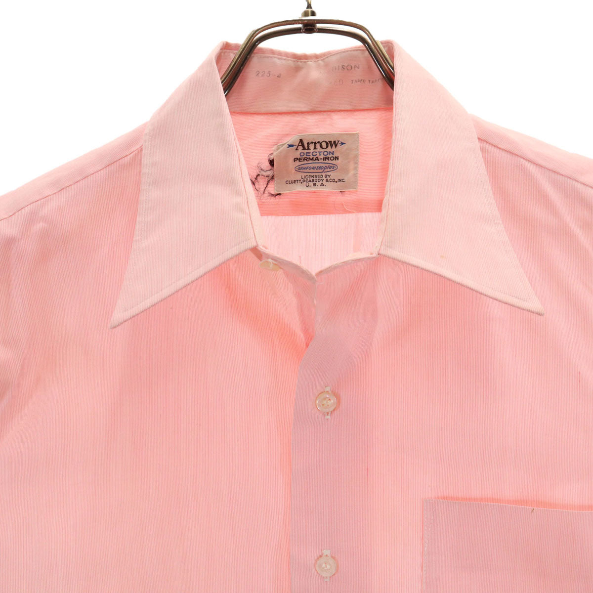 ARROW アロー 70s ヴィンテージ 日本製 長袖 シャツ ピンク メンズ
