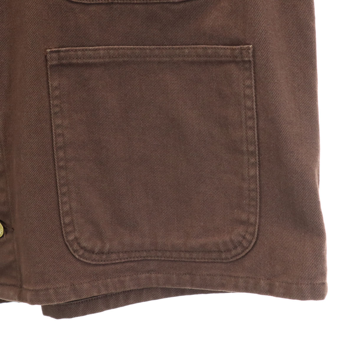 UNIVERSAL OVERALL ユニバーサルオーバーオール ワークジャケット F ブラウン カバーオール レディース