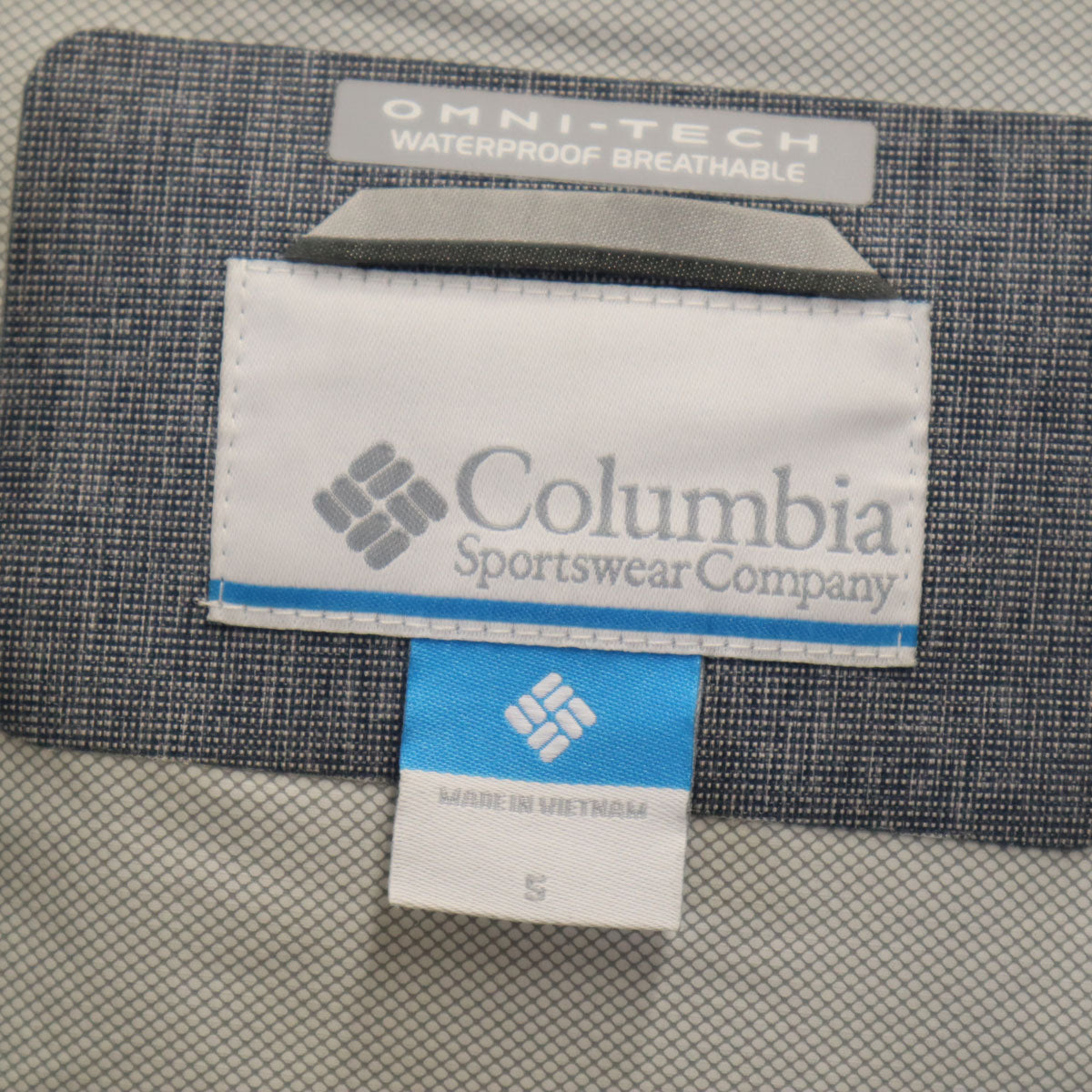 Columbia コロンビア ワバシュ ジャケット S ネイビー アウトドア OMNI-TECH メンズ