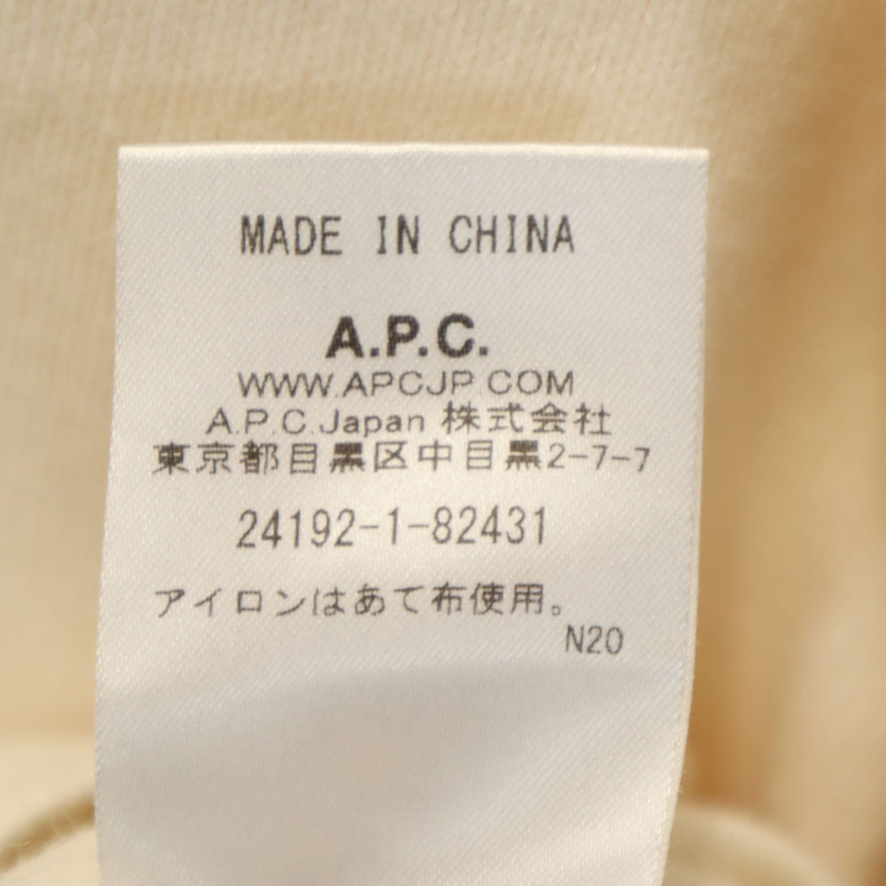A.P.C. アーペーセー 長袖 ニット M アイボリー セーター レディース