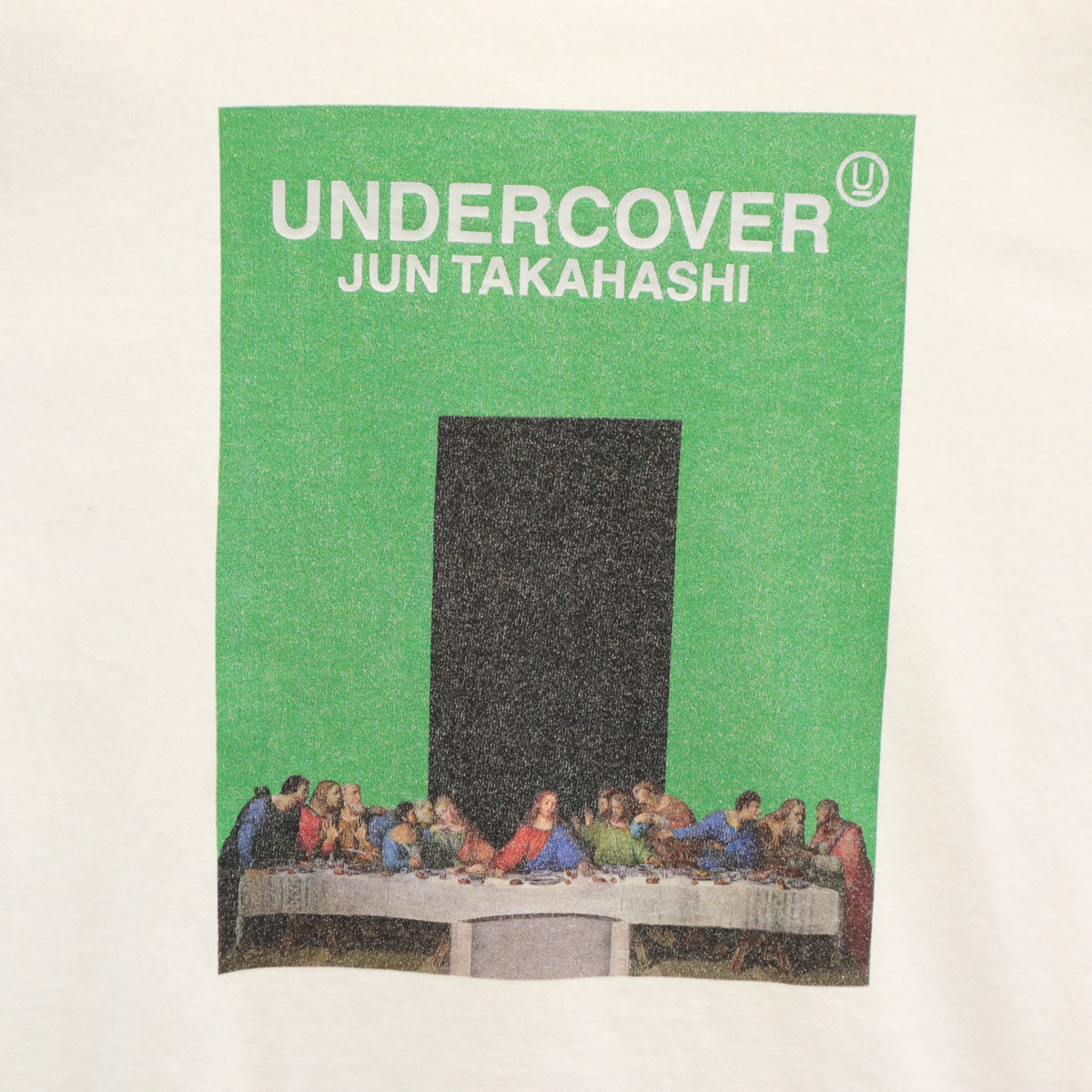 UNDERCOVER アンダーカバー 日本製 最後の晩餐 プリント 半袖 Tシャツ 2 ホワイト メンズ