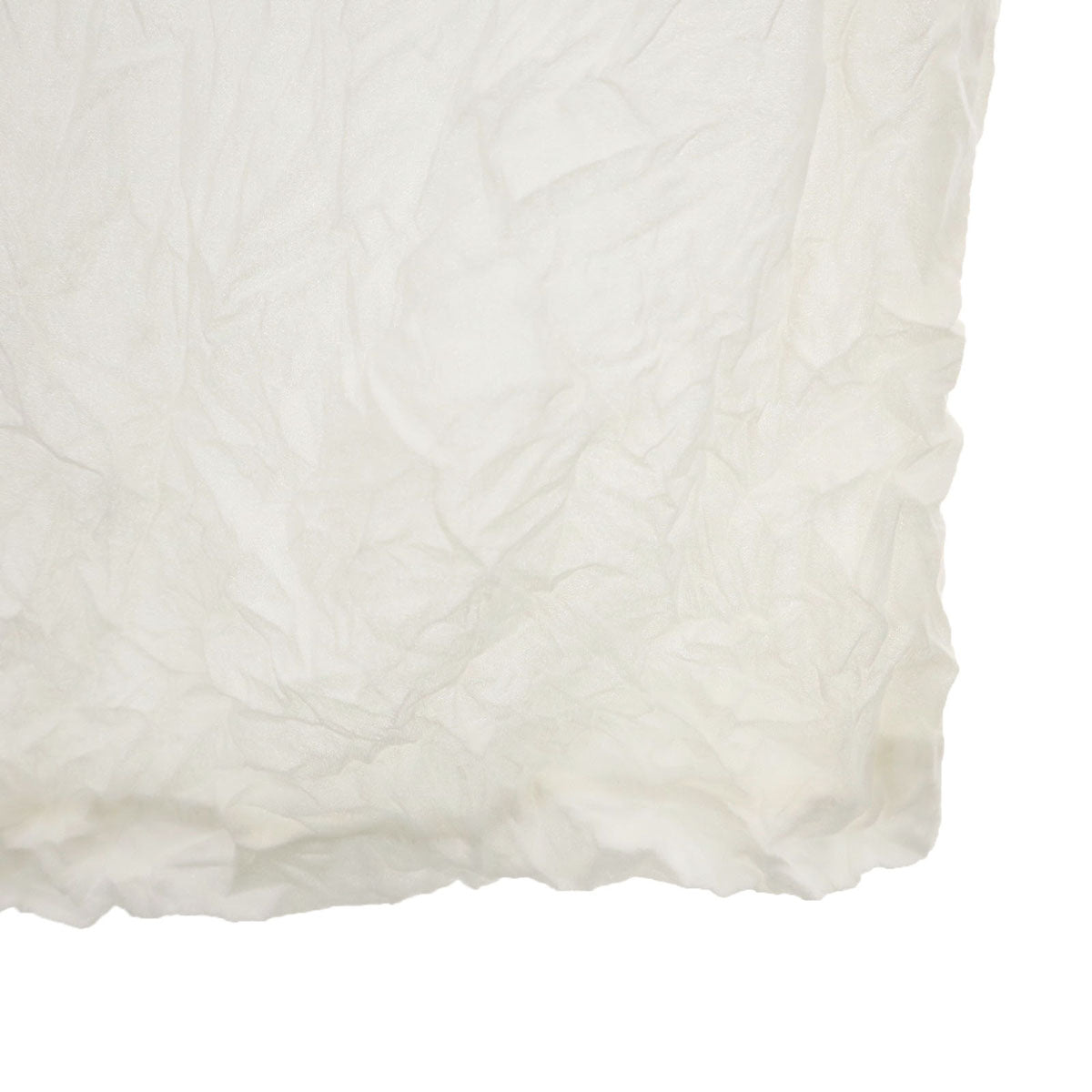 ISSEY MIYAKE イッセイミヤケ 90s 日本製 オールド 長袖 ワッシャープリーツ加工 ハイネック カットソー M ホワイト トップス レディース