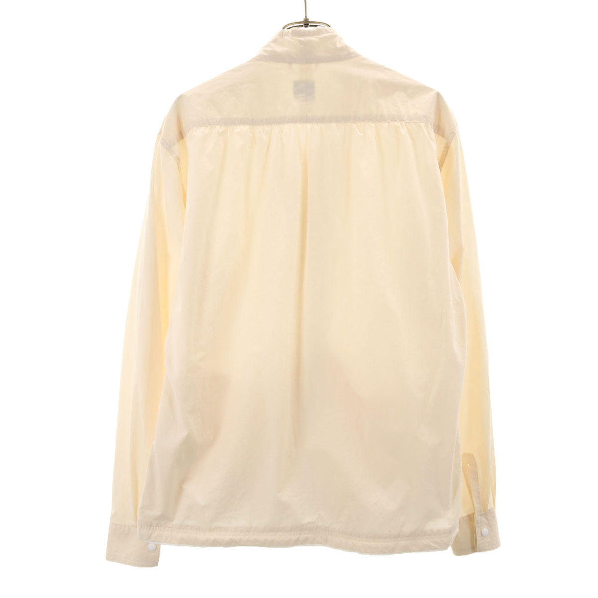 SASQUATCHfabrix. サスクワァッチファブリックス 日本製 長袖 Vネック カーディガン M ペールオレンジ メンズ