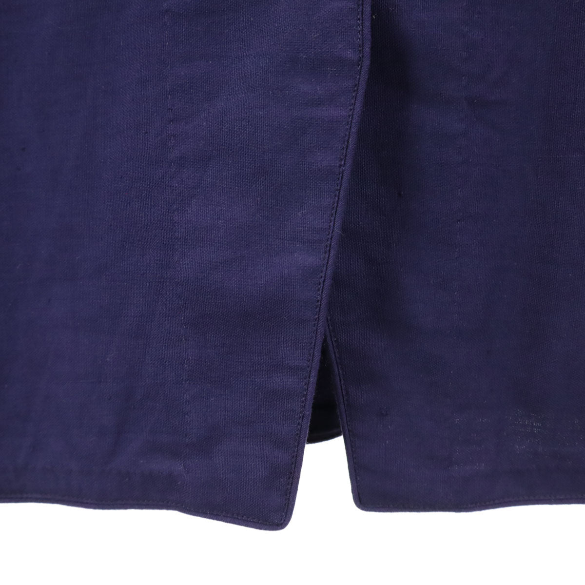 ASHA BY MDS アシャ 90s 半袖 ノーカラー シャツ パープル イッセイミヤケ レディース