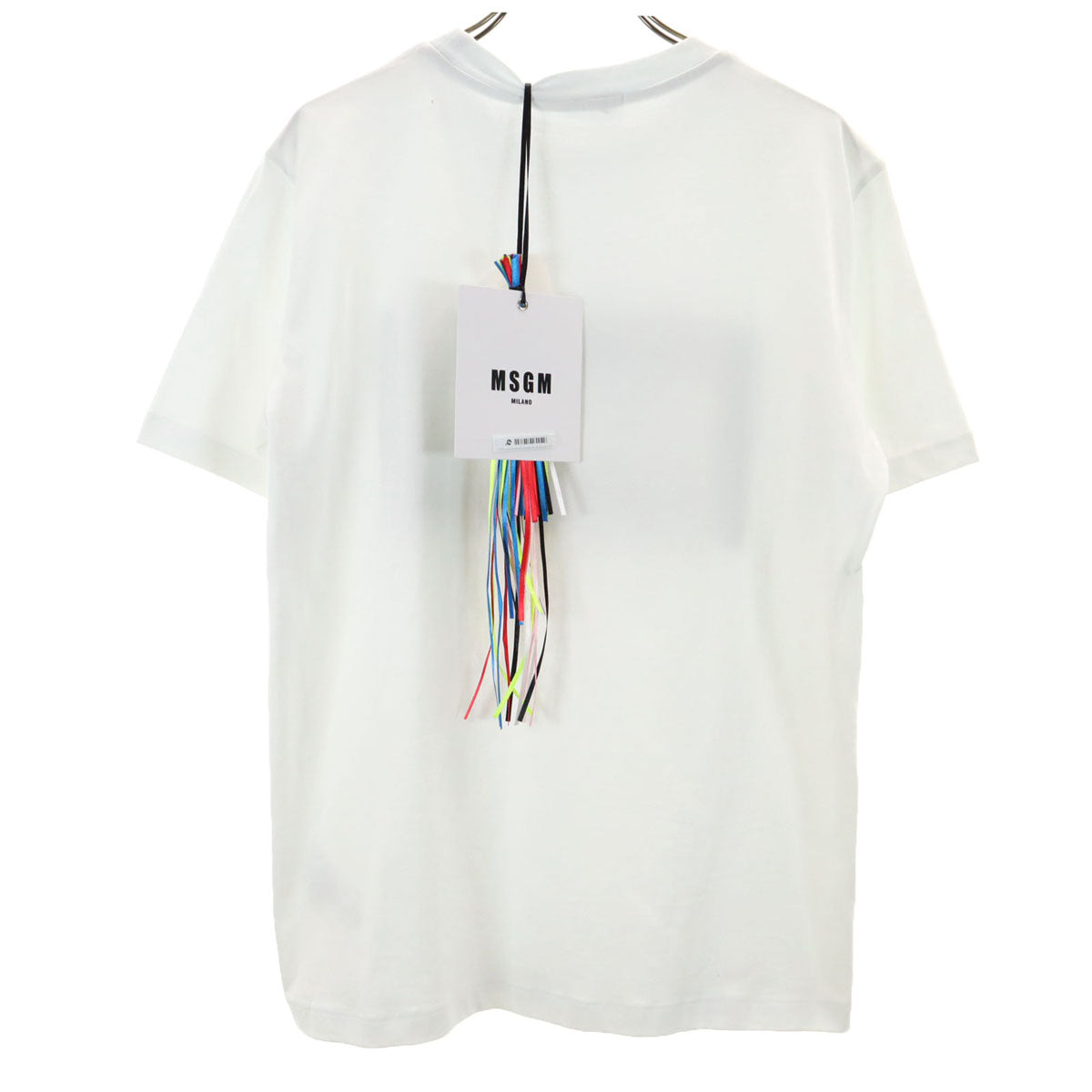 MSGM エムエスジーエム イタリア製 半袖 Tシャツ M ホワイト メンズ