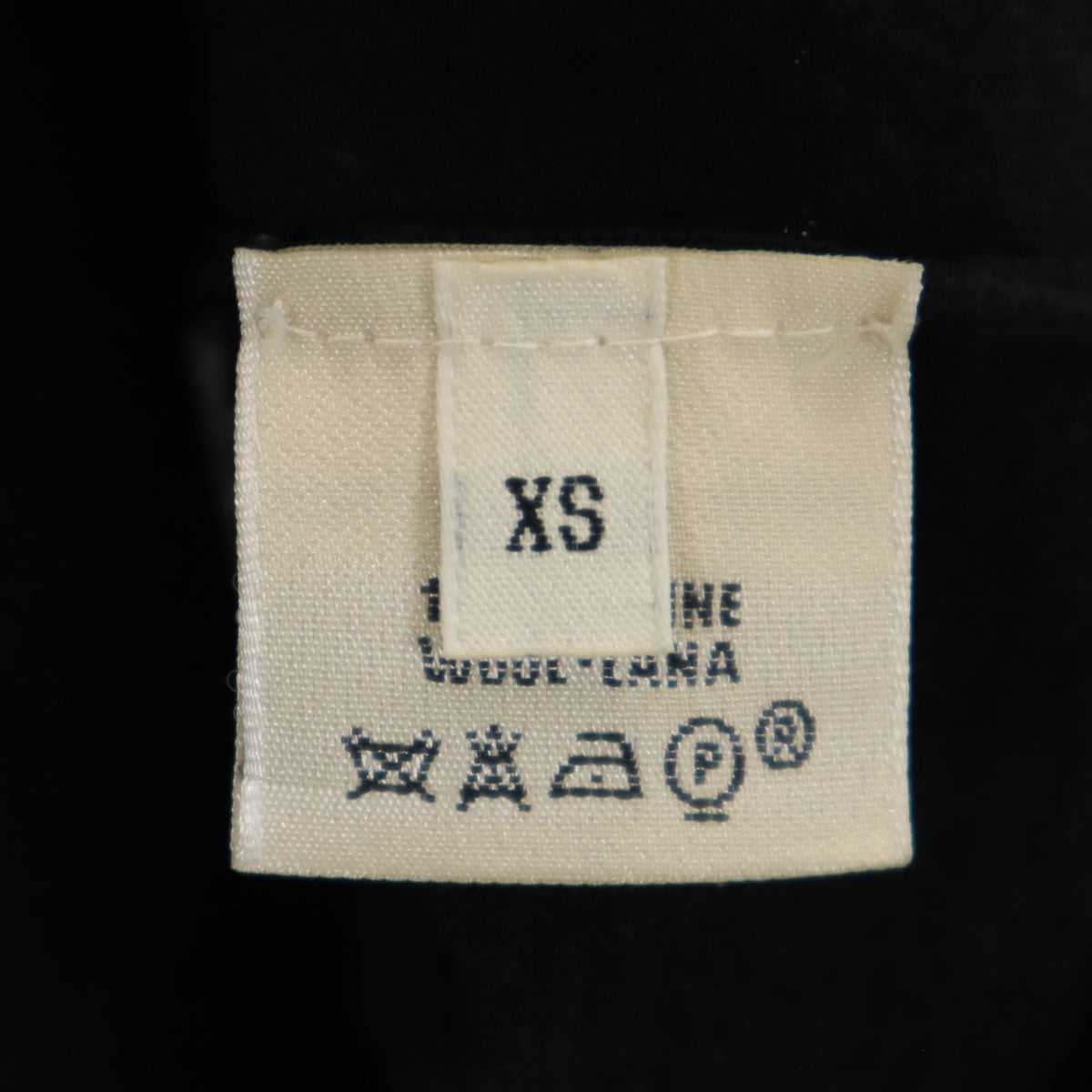 HERMES エルメス イタリア製 ノースリーブ ニット XS ブラック レディース