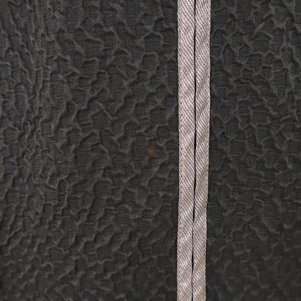 LOUIS VUITTON ルイヴィトン フランス製 シルク 半袖 カットソー 36 グレー系 レディース