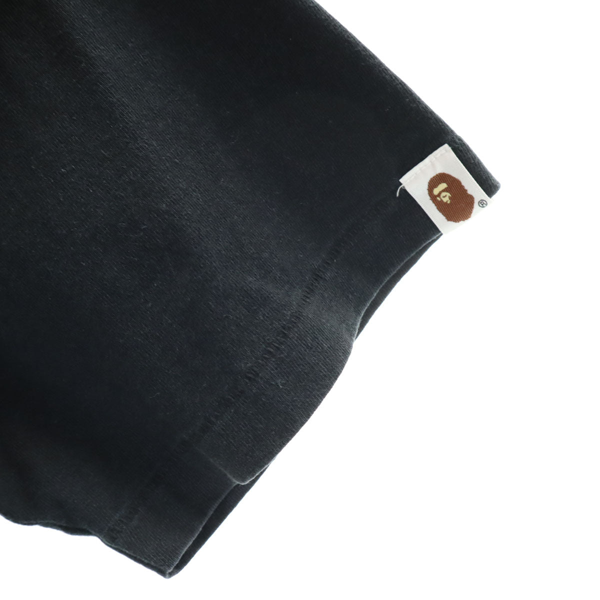 A BATHING APE アベイシングエイプ シャークプリント 半袖 Tシャツ M 黒 10周年記念 メンズ