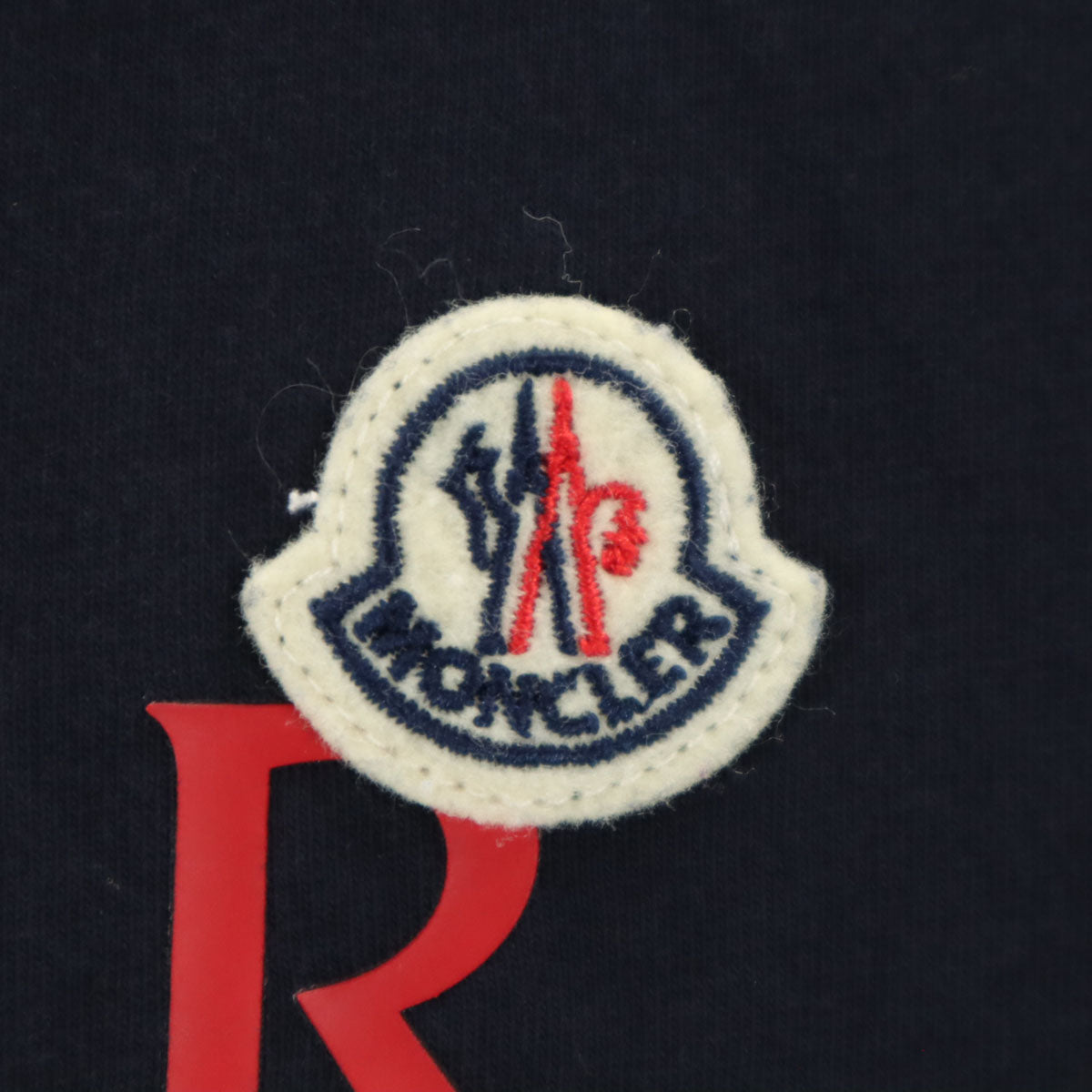 MONCLER モンクレール ロゴ 半袖 Tシャツ 14A ネイビー キッズ
