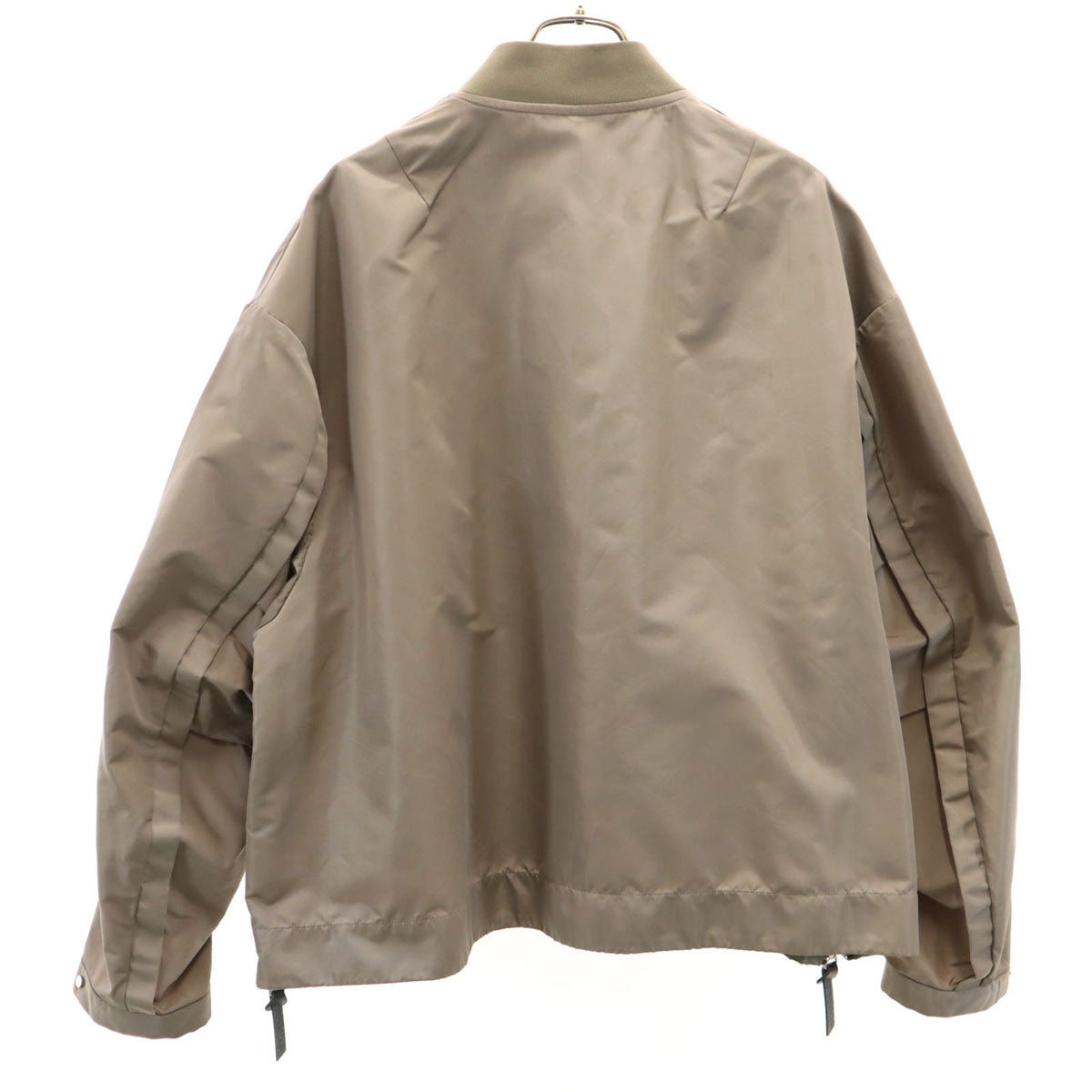 UNITED TOKYO ユナイテッドトウキョウ 日本製 サイドジップ オーバーサイズ MA-1 フライトジャケット 2 ベージュ メンズ