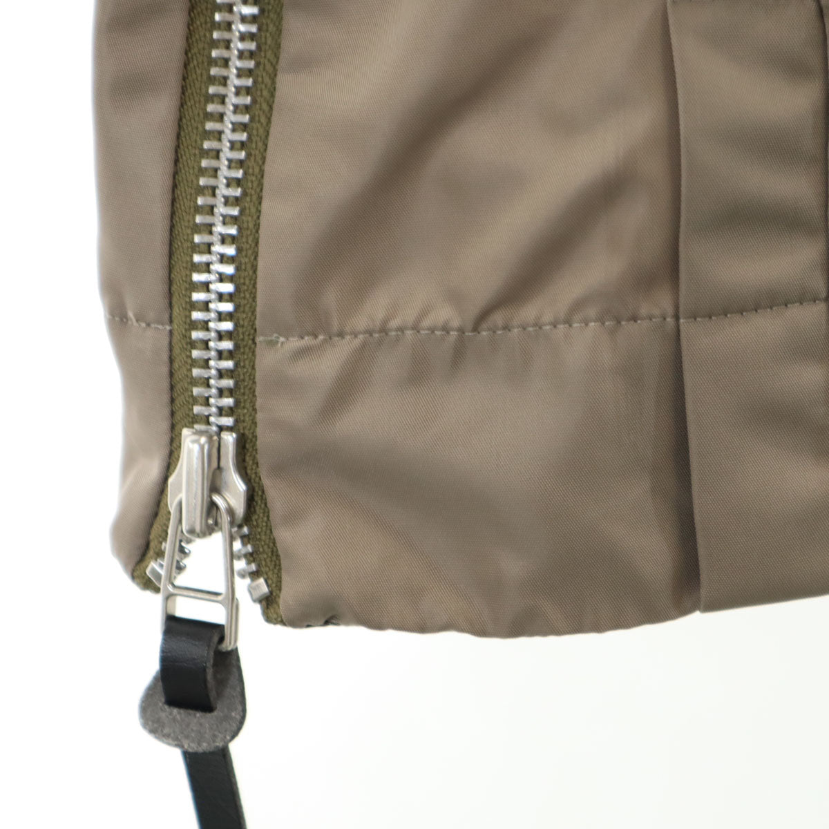 UNITED TOKYO ユナイテッドトウキョウ 日本製 サイドジップ オーバーサイズ MA-1 フライトジャケット 2 ベージュ メンズ