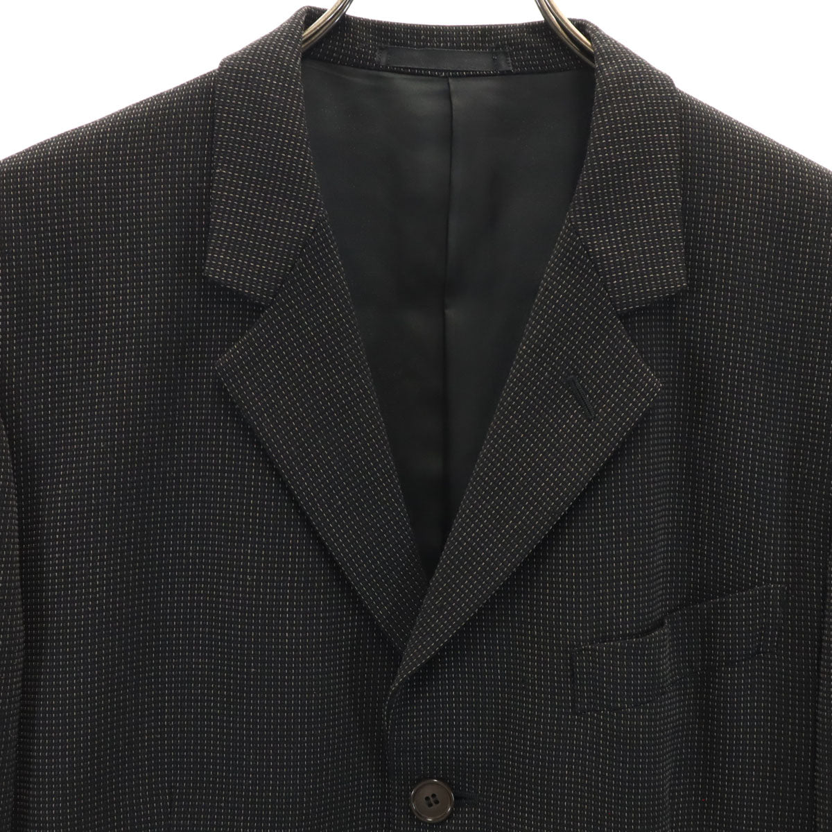 Paul Smith ポールスミス 日本製 ウールブレンド テーラードジャケット M ブラック系 メンズ