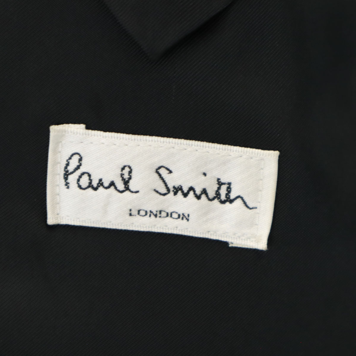 Paul Smith ポールスミス 日本製 ウールブレンド テーラードジャケット M ブラック系 メンズ