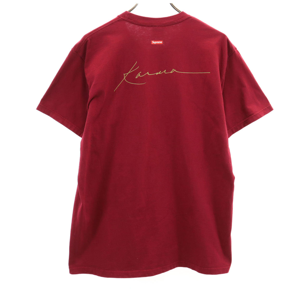 Supreme シュプリーム USA製 ファラオ サンダース 半袖 Tシャツ M ワインレッド系 メンズ