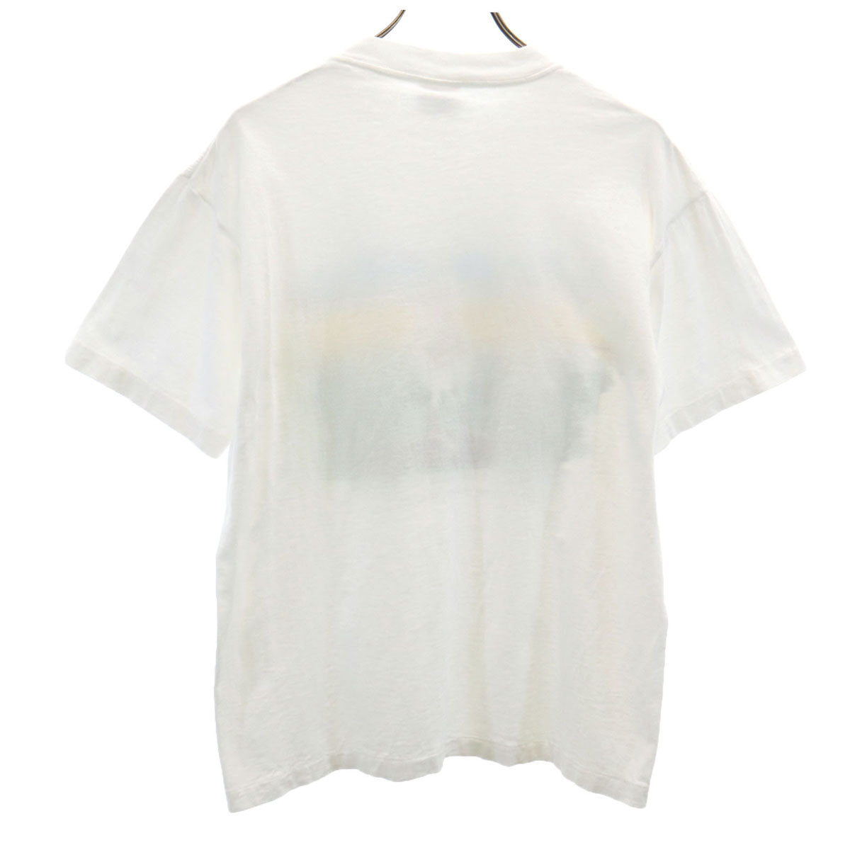 ソフティー 90s USA製 オールド ベースボール 半袖 Tシャツ M ホワイト 野球 シングルステッチ メンズ