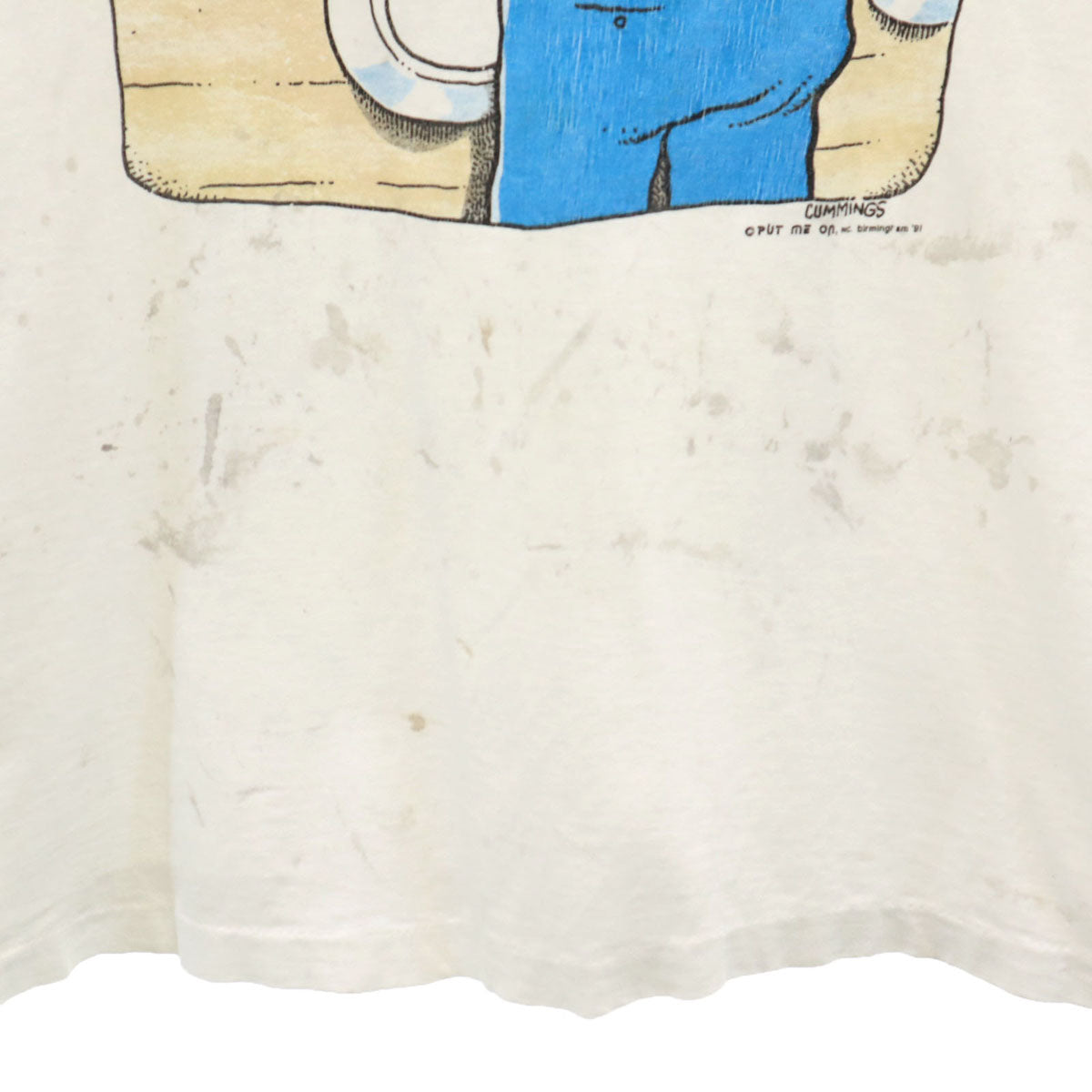 90s USA製 オールド 半袖 Tシャツ L ホワイト シングルステッチ メンズ