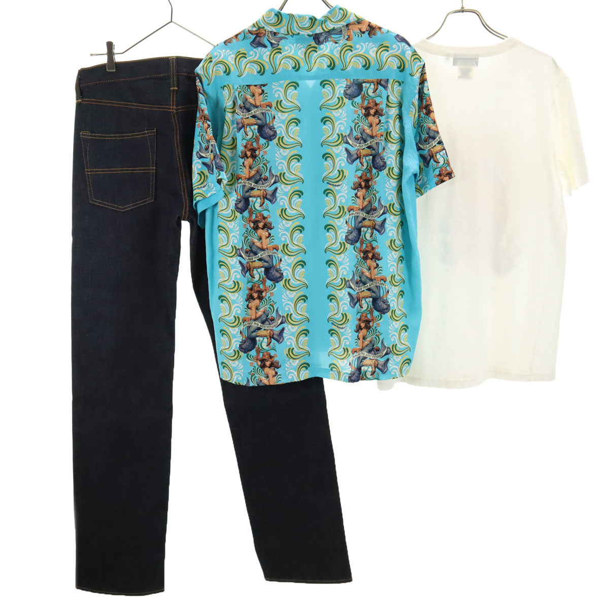 BIG JOHN ビッグジョン 未使用 70周年記念200枚限定 半袖 スペシャルボックス Tシャツ L ホワイト 3点セット 箱付き メンズ